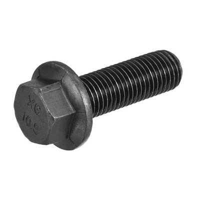 M16-2x50mm Hex Serrated Flange Bolts 10.9 Grade Carbon Steel Screws 1 Piece