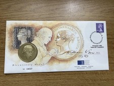 1995 Bicentenary Medal First Day Cover: William Wyon