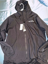 adidas TERREX Multi 2L RAIN.RDY Jacket Men s Large Black JN8804 NWT