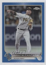 2022 Topps Chrome Update Blue Refractor 163/199 Sergio Alcantara #USC162 11al