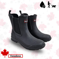 Ladies Ankle Wellingtons Short Boots Waterproof Pull On Twin Gusset Rubber Girls