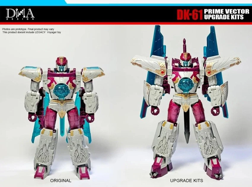 DK-61 Upgrade Kit for Transformers: Legacy United Vector Prime | DNA Design - Image 3 of 4