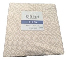 South Point Home Fashions 6 Piece Sheet Set Queen