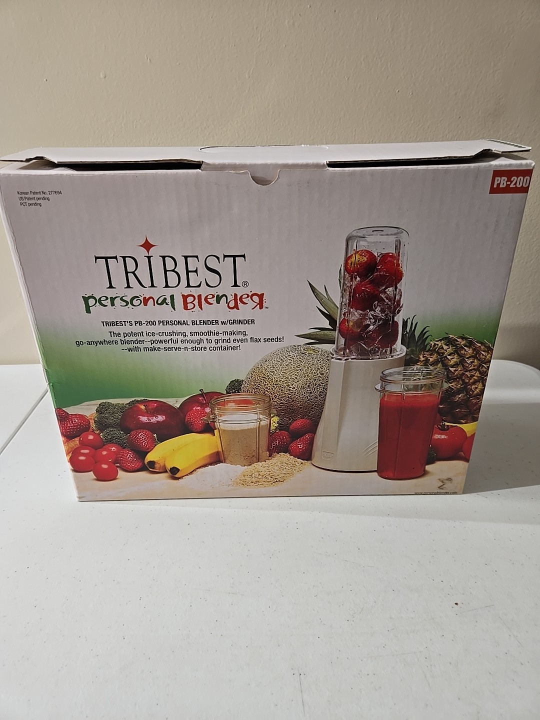 Tribest PB-200 Cups And Lids Only. All New. Open Bo