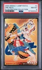 PSA 8 - One Piece Luffy & Enel #3 Weekly Jump Festa Illustration Collection 2003