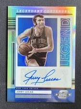 Jerry Lucas 2021-22 Panini Contenders Optic Legendary Silver Auto 048/149