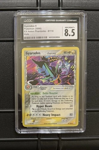 8.5 Gyarados (Delta Species) 8/110 Holon Phantoms Holo - CGC 8.5
