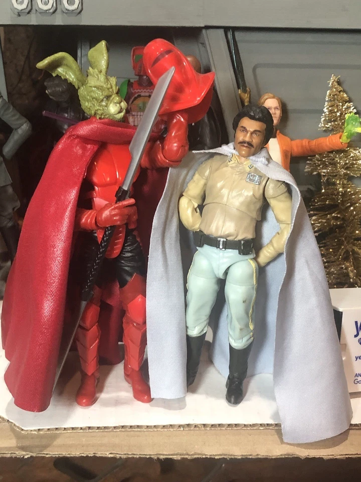 Lote de portada de cómic Star Wars Black Series personalizada Jaxxon con Lalando Calrissian Foto 2 de 4
