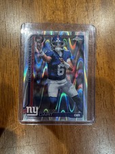2025 Jaxson Dart Topps Chrome RC Ray Wave Refractor SP Giants