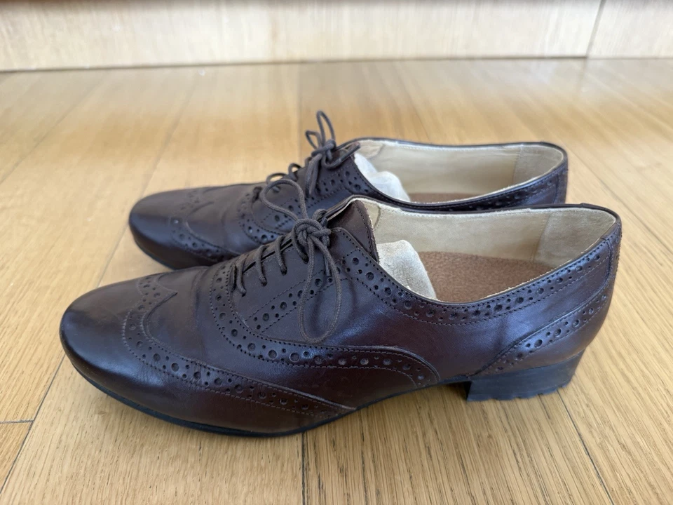 Zapatos italianos de cuero (mujer 8,5) Foto 4 de 4