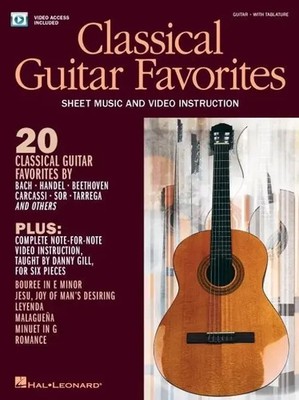 Danny Gill | Classical Guitar Favorites Sheet Music Book/Online Video | Buch | ?