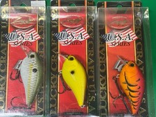 3 Lucky Craft Fat CB BDS2 Squarebills Asst.colors