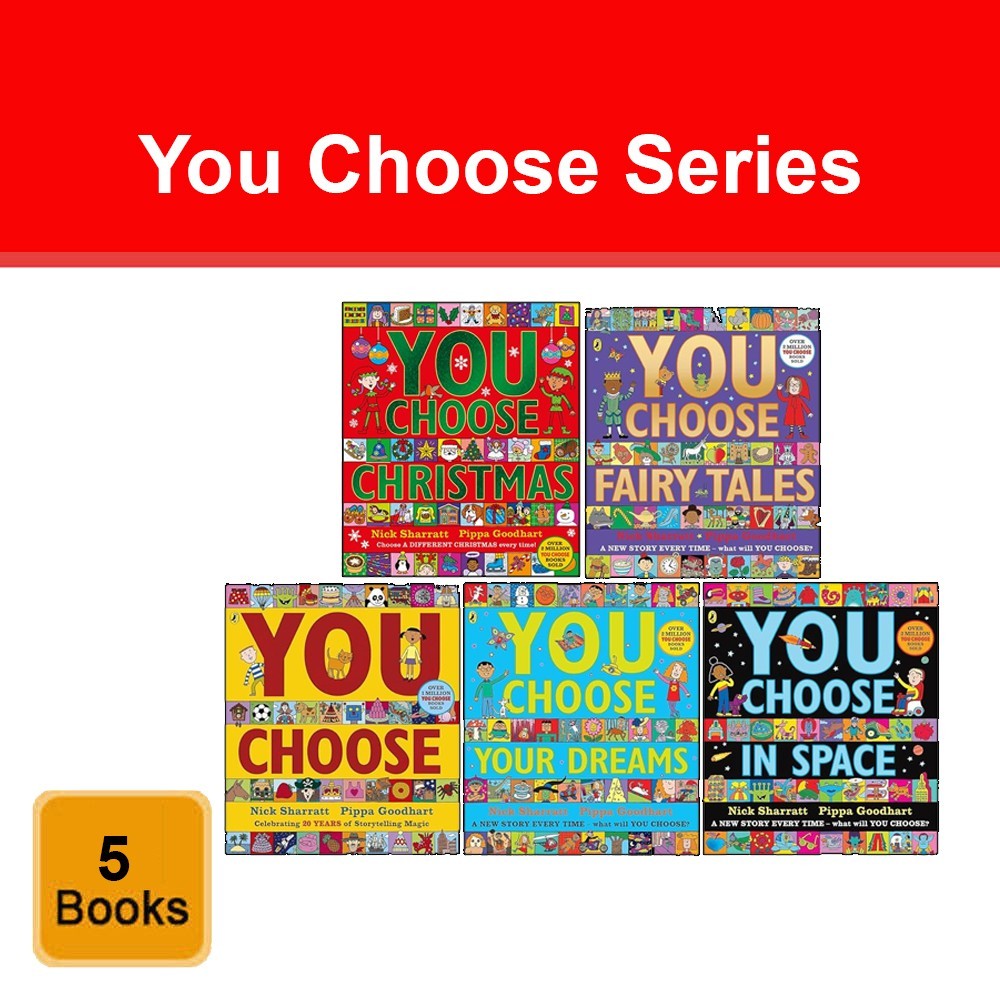 Pippa Goodhart You Choose Series 5 Books Collection Set You Choose Christmas