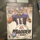 EA Sports Madden NFL 2002 Sony PlayStation 2 Football Sports E 2002