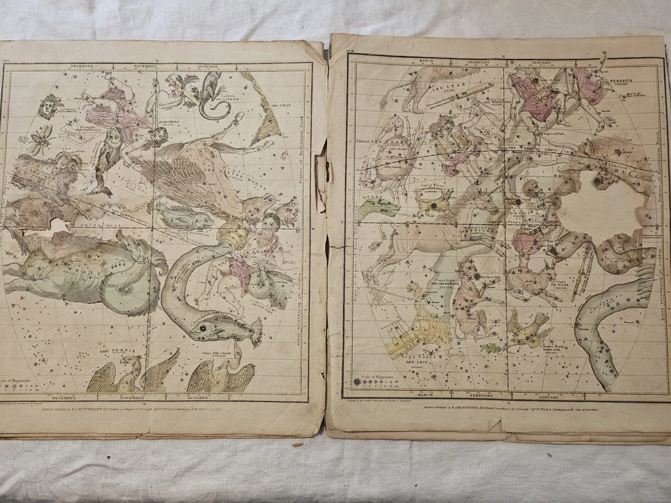 Atlas designed to illustrate the Geography of the Heavens Foto 4 de 4