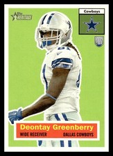 2015 Topps Heritage #95 Deontay Greenberry Dallas Cowboys Rookie