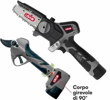 Kit Forbice MK25 + Seghetto Elettrico Mikro SG con 3 Batterie e Caricabatterie