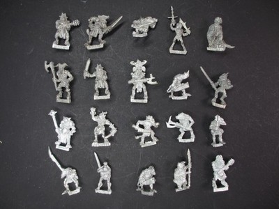 Citadel Games Workshop Warhammer Fantasy Realm of Chaos Beastmen Metall 1980er