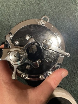 PENN 6/0 SENATOR BIG GAME FISHING REEL WITH ORIGINAL BOX & Papers- Vintage Old