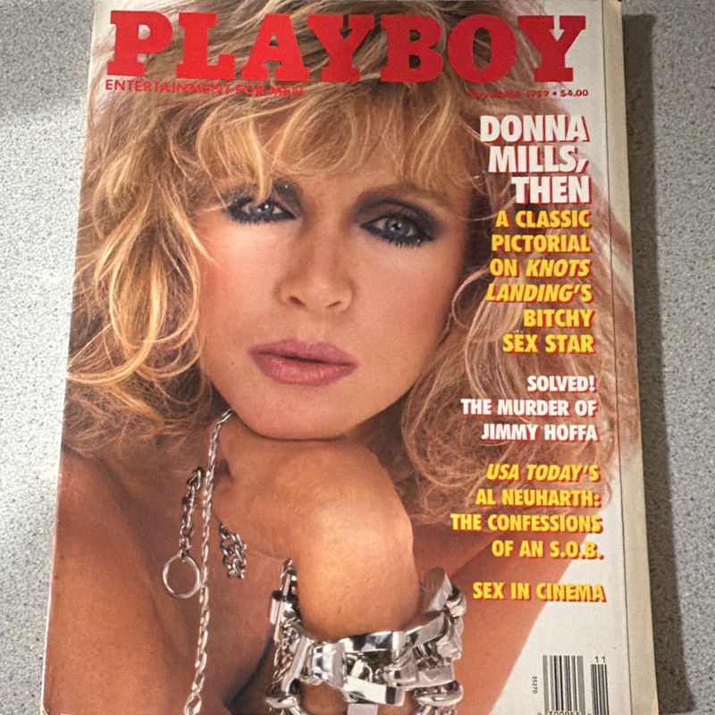 Playboy November 1989 Illustrated Men's Entertainment Magazine (English)