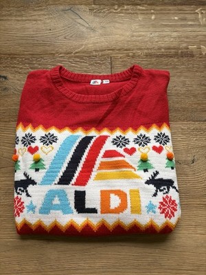   ALDI   Ugly Weihnachts-Pullover L Limited Edition 4.0 Weihnachten Xmas 2021