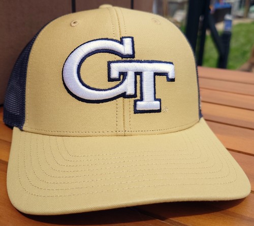 Georgia Tech Yellow Jackets '47 Trucker Snapback Adjustable Hat Deadstock NEW