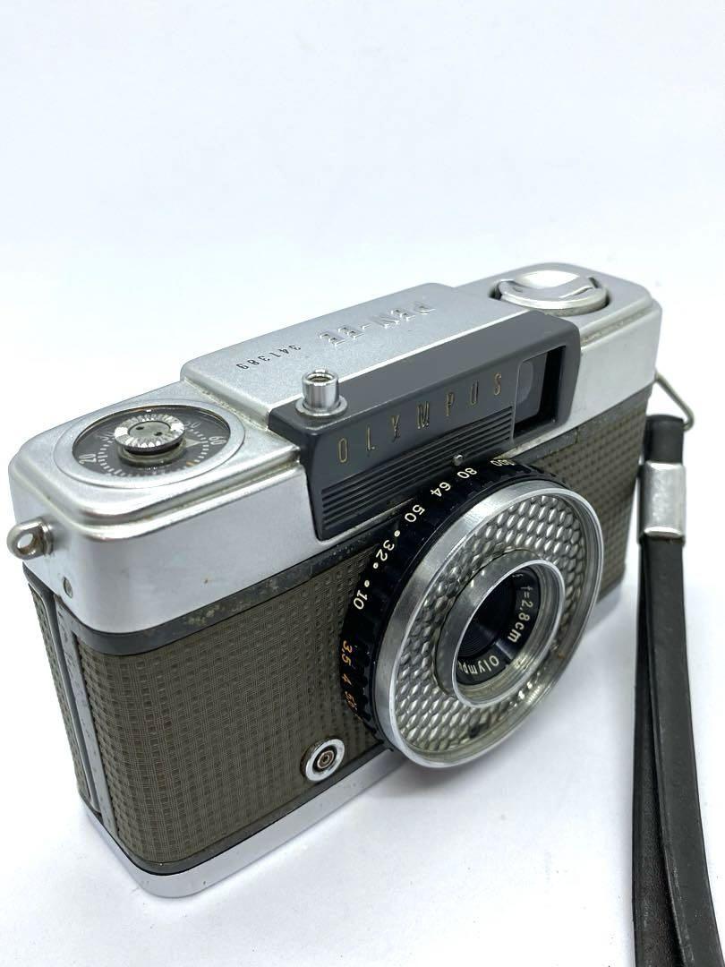 【試写あり＊本革に張り替え】昭和レトロカメラ OLYMPUS PEN EE 1960-1970 OLYMPUS PEN EE Olympus Pen EE Film Camera FOR