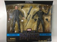 "Marvel Legends Black Panther 6\" Everett Ross & Erik Killmonger 2 Pack Exclusive"