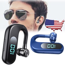 Bluetooth Earphone Wireless Sport Headset Driving Earpiece Earbud Built-in Mic