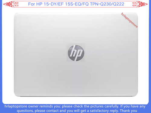 New For HP 15-DY/EF 15S-EQ/FQ TPN-Q222/230 LCD Back Cover/Bottom Case Base Cover - Picture 2 of 14