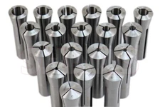Shars 2 - 20mm by 1mm 19 PCS R8 Metric Round Collet TIR 0.0006" New L[