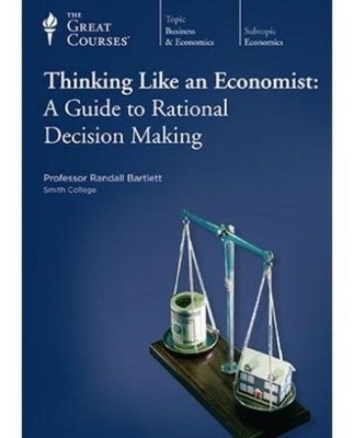 The Great Courses: Thinking like an Economist (DVD, 2-Disc Set) NEW