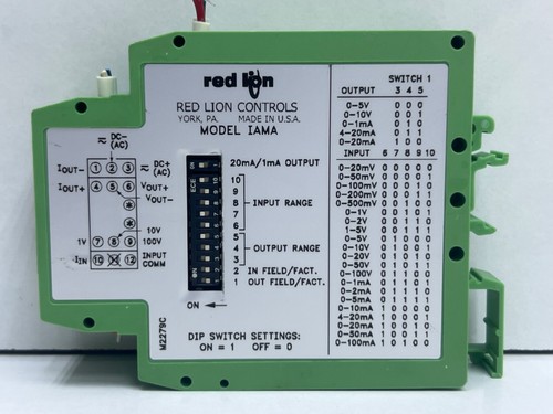 Red Lion IAMA3535 Universal Signal Conditioning Module - Picture 4 of 9