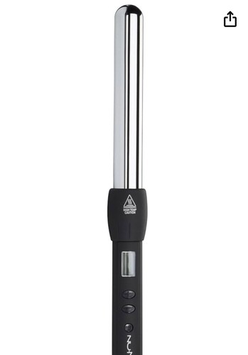 NuMe Signature Magic Curling Wand, 25mm Barrel For Glam Curls, Black Dual Volt - Picture 10 of 10