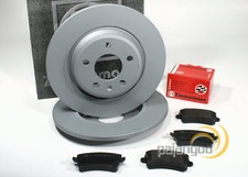 Zimmermann Bremsscheiben 272 mm Bremsbeläge für hinten VW Eos