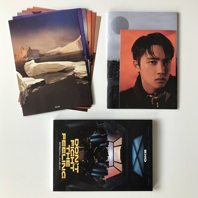 EXO DON'T FIGHT THE FEELING Special Album Photobook Version 1 (no photocard)