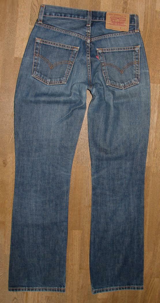 LEVI`S 525 BOOTCUT JEANS / LEVIS Blue 