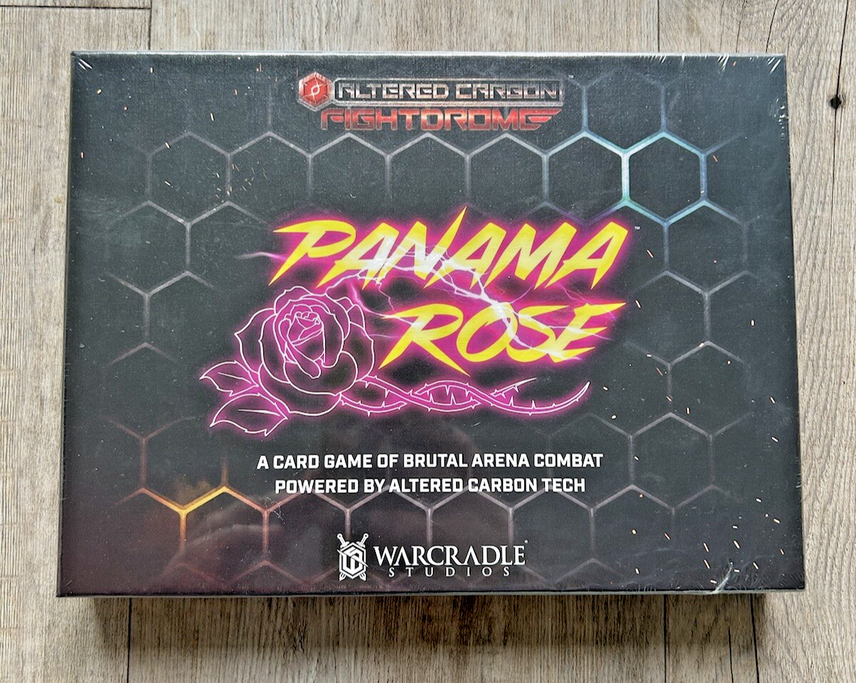 Panama Rose Card Game Brand New and Sealed - Warcradle Games Brutal Arena Combat