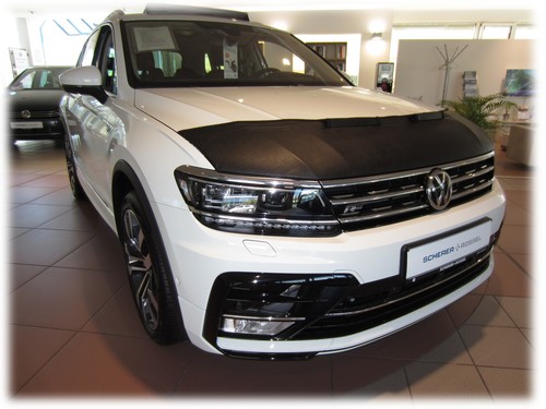 CAR HOOD BRA fit Volkswagen VW Tiguan 2016-2023 NOSE FRONT END MASK TUNING - Imagen 2 de 6