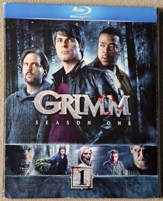 Grimm Season One, a 4 Blu-ray set, Region A US, David Giuntoli & Bitsie Tulloch