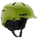 NEW Bern Watts 2.0 Helmet Unisex Size Small Matte Green Snowboarding Ski Bike