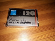 Nastro audio vintage Magna dynamic plus 120 min. Cassetta nuova
