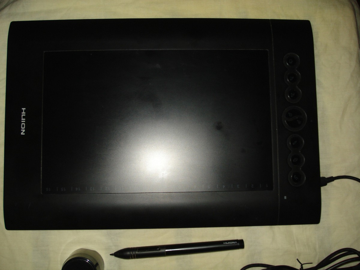 HUION H610PRO V1 Graphics Drawing Tablet 2048 levels NO Pen Stylus cable