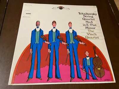 Tchaikovsky~String Quartet No. 3 E Flat~Vlach Quartet~SEALED~Crossroads Stereo