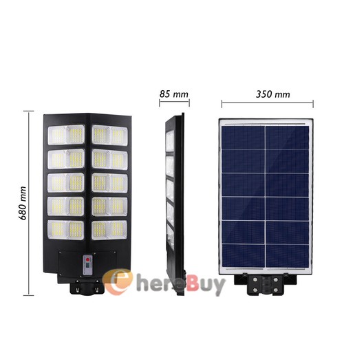 1600W Solar Security Lights Outdoor LED PIR Motion Sensor Flood Garden Light US - Picture 31 of 80