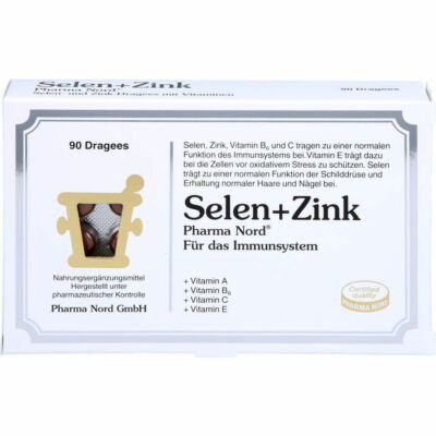 SELEN+ZINK Pharma Nord Dragees 90 St PZN10074382