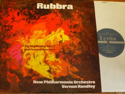 SRCS 96 Rubbra Symphony No. 2 / Festival Overture / Handley / New Philharmonia