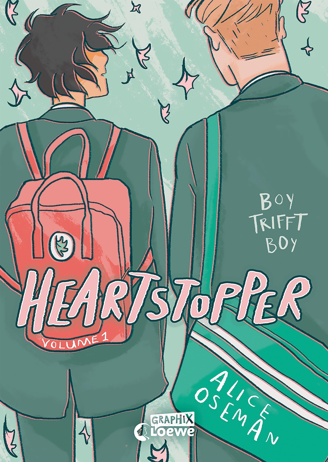 Thumbnail - Heartstopper Volume 1 (deutsche Hardcover-ausgabe) - Alice O ...