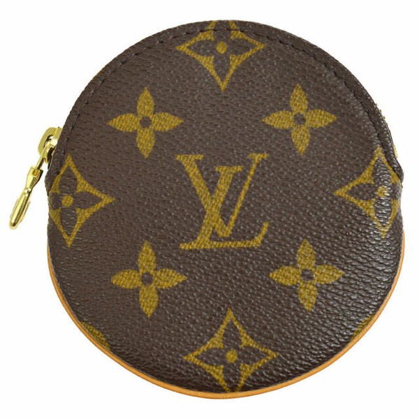 round louis vuitton coin purse