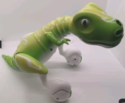 Zoomer Dino Boomer Green Interactive T-rex Dinosaur *No Remote